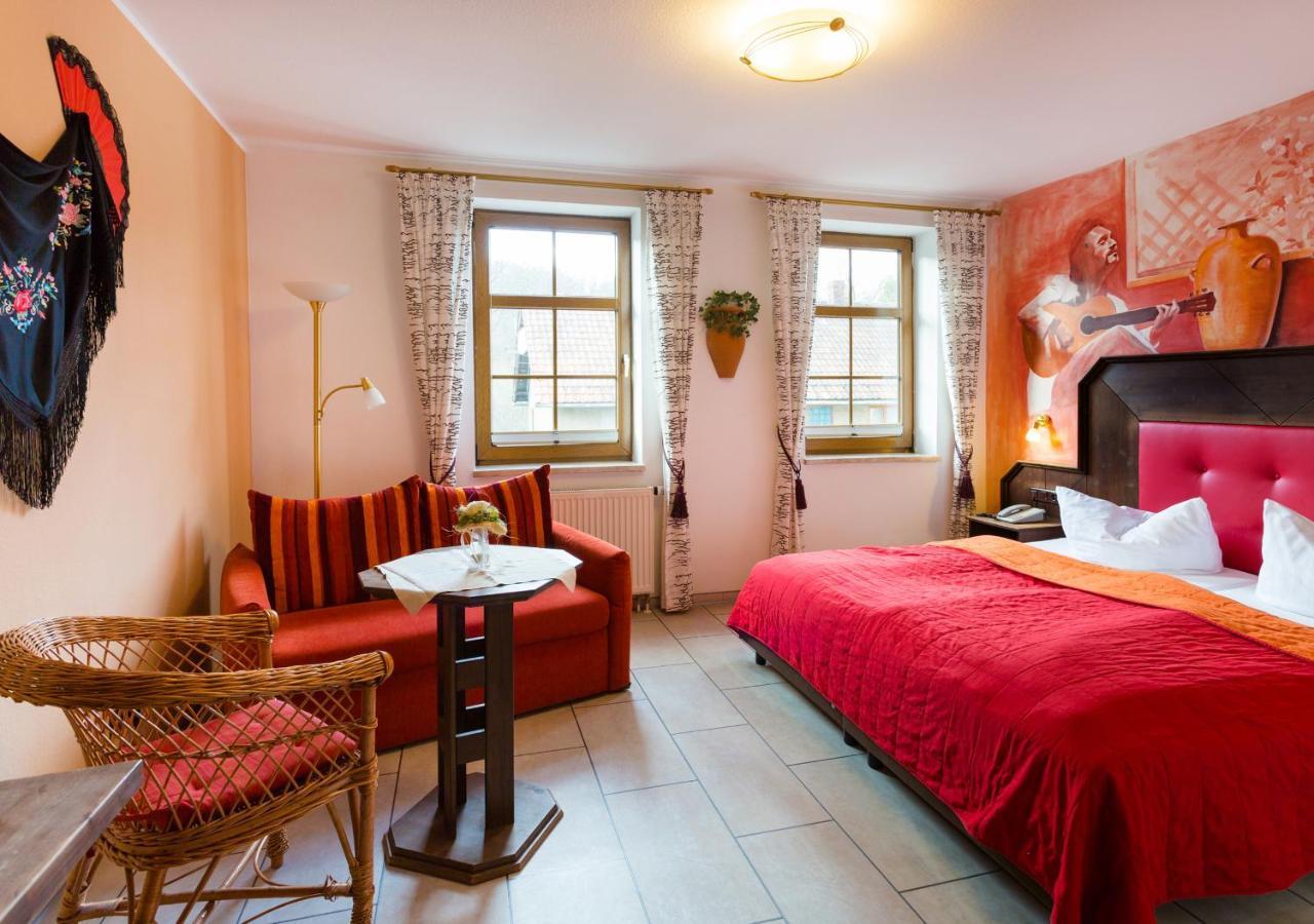 Hotel & Ferienwohnungen Bohlenblick Saalfeld Saale Exteriér fotografie